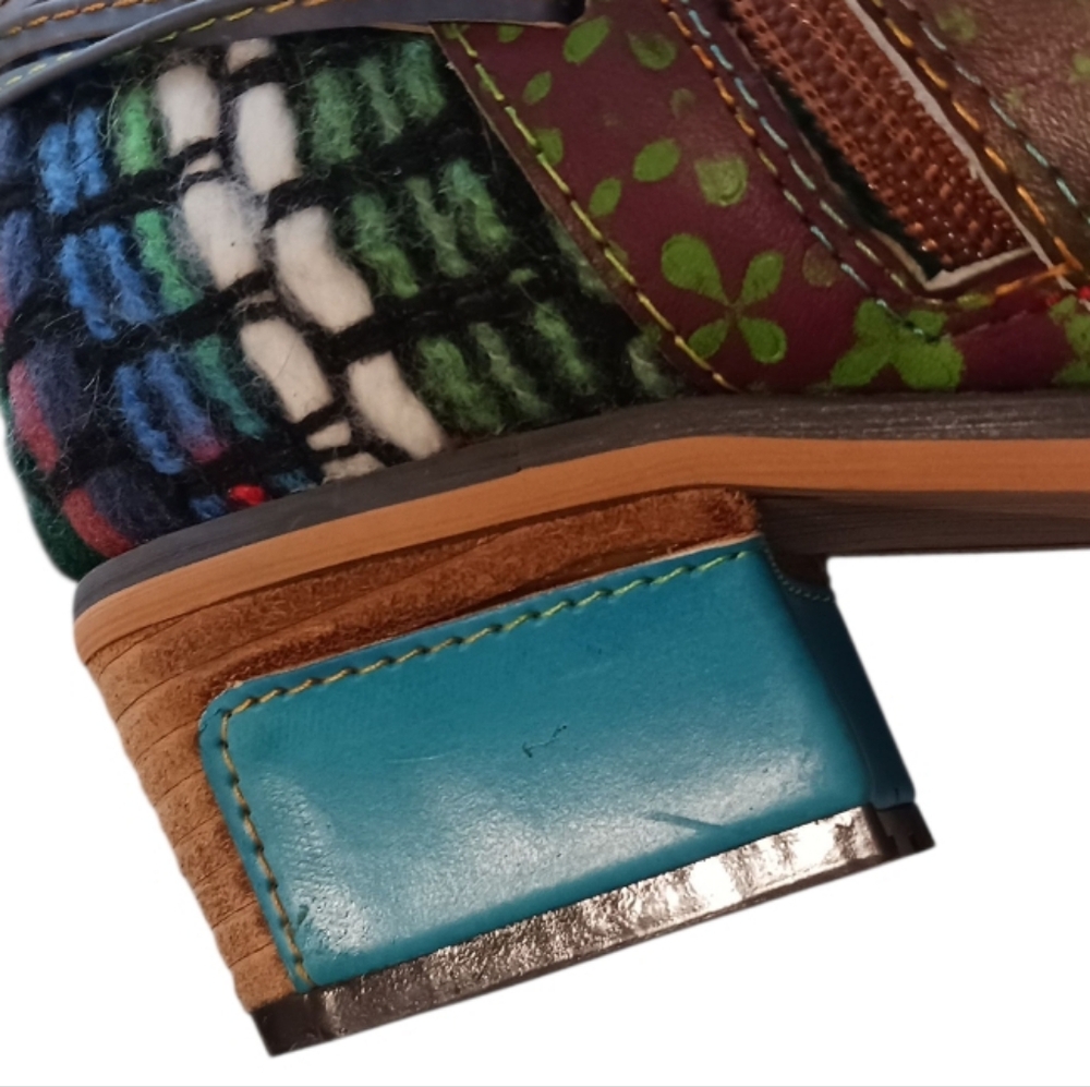 Socofy Boho Retro Embellished Multi Boot - Picture 9 of 16